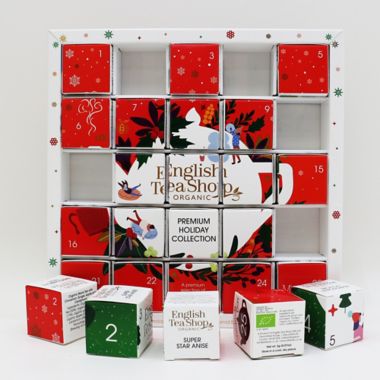 English Tea Shop Organic Advent Calendar Pyramid Tea Bags 25-Count | Bed  Bath & Beyond