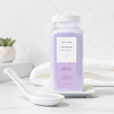 Joon x Moon 14 oz. Lavender Bubbling Bath Fizz. View a larger version of this product image.