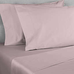 Nestwell™ Cotton Sateen 400-Thread-Count Queen Flat Sheet in Lilac