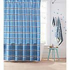 Alternate image 0 for Marmalade&trade; 72-Inch x 72-Inch Luca Shower Curtain in Blue