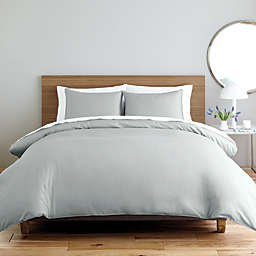 Nestwell™ Solid Sateen 3-Piece Full/Queen Comforter Set in Grey Violet