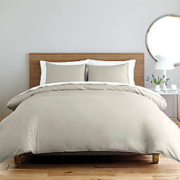 Nestwell™ Solid Sateen 2-Piece Twin Comforter Set in Silver Birch