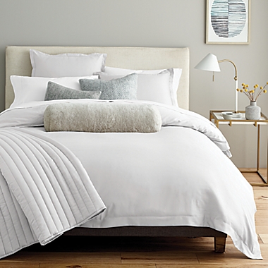 Nestwell&trade; Pure Earth&trade; Organic Cotton 3-Piece King Comforter Set in White. View a larger version of this product image.
