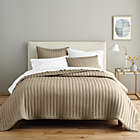 Alternate image 0 for Nestwell&trade; Pure Earth 3-Piece Organic Cotton Full/Queen Quilt Set in Dark Oak