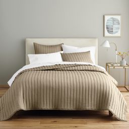 Nestwell™ Pure Earth 3-Piece Organic Cotton Full/Queen Quilt Set in Dark Oak