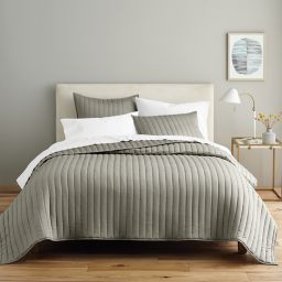 Nestwell™ Pure Earth 3-Piece Organic Cotton Full/Queen Quilt Set in Light Forest