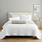 Alternate image 4 for Nestwell&trade; Pure Earth 3-Piece Organic Cotton Full/Queen Quilt Set in White