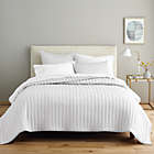 Alternate image 0 for Nestwell&trade; Pure Earth 3-Piece Organic Cotton King Quilt Set in White