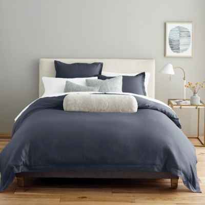 Nestwell&trade; Pure Earth&trade; Organic Cotton 3-Piece Full/Queen Duvet Cover Set in Dark Stone