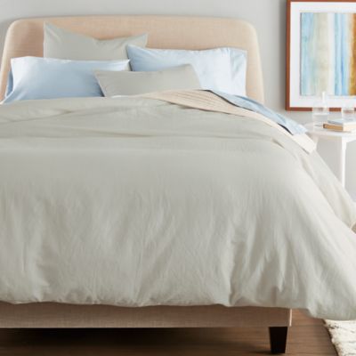 Nestwell&trade; Washed Linen Cotton 2-Piece Twin Comforter Set in Natural