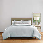 Alternate image 2 for Nestwell&trade; Texture Gauze 3-Piece King Comforter Set in Starlight Blue