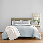 Alternate image 3 for Nestwell&trade; Texture Gauze 3-Piece King Comforter Set in Starlight Blue