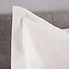 Alternate image 2 for Nestwell&trade; Pinstripe Cotton Linen 2-Piece Twin Comforter Set in White/Natural