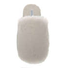 Alternate image 2 for Nestwell&trade; Women&#39;s Medium Fur Fleece Memory Foam Slippers in Coconut Milk