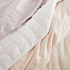 Alternate image 2 for Nestwell&trade; Washed Linen Cotton 3-Piece Full/Queen Duvet Cover Set in Blush
