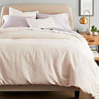 Alternate image 0 for Nestwell&trade; Washed Linen Cotton 3-Piece King Comforter Set in Blush