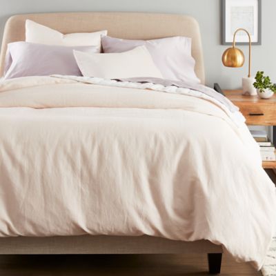 Nestwell&trade; Washed Linen Cotton 3-Piece King Comforter Set in Blush