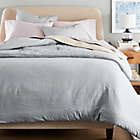 Alternate image 0 for Nestwell&trade; Washed Linen Cotton 3-Piece King Comforter Set in Grey