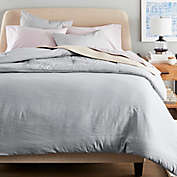 Nestwell&trade; Washed Linen Cotton 2-Piece Twin Duvet Cover Set in Grey