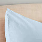 Alternate image 2 for Nestwell&trade; Washed Linen Cotton 3-Piece Full/Queen Comforter Set in Light Blue