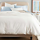 Alternate image 0 for Nestwell&trade; Washed Linen Cotton 3-Piece Full/Queen Comforter Set in White