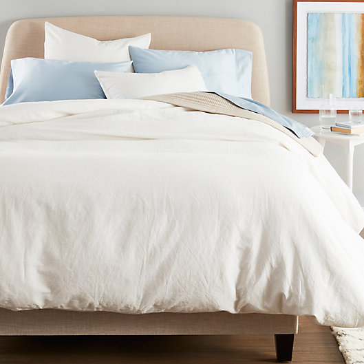 Washed Linen Cotton 3 Piece Duvet Cover, Best Duvet At Bed Bath And Beyond