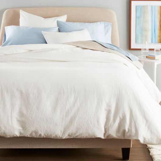 Nestwell Washed Linen Cotton Duvet Cover Set Bed Bath Beyond