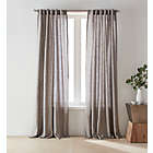 Alternate image 0 for O&O by Olivia & Oliver&trade; Belgian 95-Inch Curtain Panel in Graphite (Single)