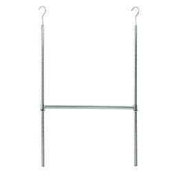 Simplify Commercial Grade Chrome Double Hang Closet Rod