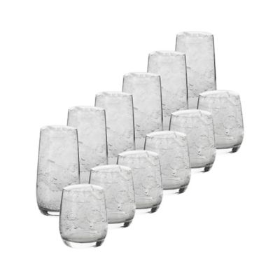 Our Table&trade; 12-Piece Curve Drinking Glasses Set