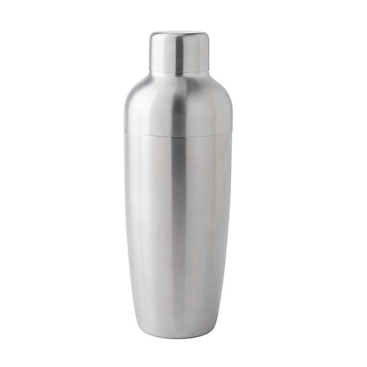Alternate image 1 for Our Table™ Preston Stainless Steel Cocktail Shaker in Matte Silver