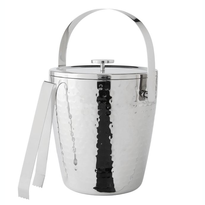Our Table™ Preston Hammered Stainless Steel Ice Bucket Bed Bath and