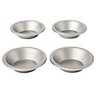 Alternate image 0 for Our Table&trade; Non-Stick Mini Pie Dishes in Silver (Set of 4)