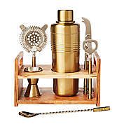 Our Table&trade; 7-Piece Bar Tools Gift Set in Gold/Natural