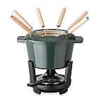 Alternate image 0 for Our Table&trade; 13-Piece Enameled Cast Iron Fondue Pot Set in Sycamore