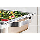 Alternate image 5 for Our Table&trade; 9.5 Qt. Stainless Steel Rectangular Chafing Dish