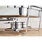 Alternate image 3 for Our Table&trade; 9.5 Qt. Stainless Steel Rectangular Chafing Dish