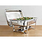 Alternate image 2 for Our Table&trade; 9.5 Qt. Stainless Steel Rectangular Chafing Dish