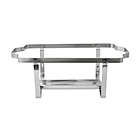 Alternate image 7 for Our Table&trade; 9.5 Qt. Stainless Steel Rectangular Chafing Dish