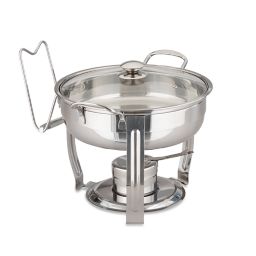 Our Table™ 4-Quart Stainless Steel Round Chafing Dish