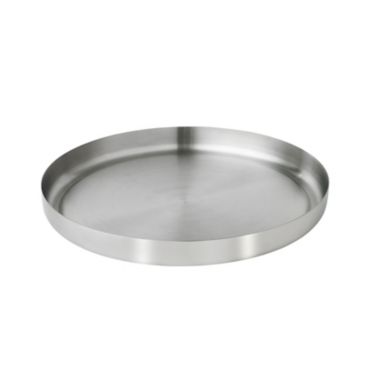 Our Table&trade; Preston 14-Inch Round Bar Tray in Matte Silver. View a larger version of this product image.