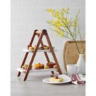 Alternate image 1 for Our Table&trade; Everett 2-Tier Marble &amp; Wood Server in Natural