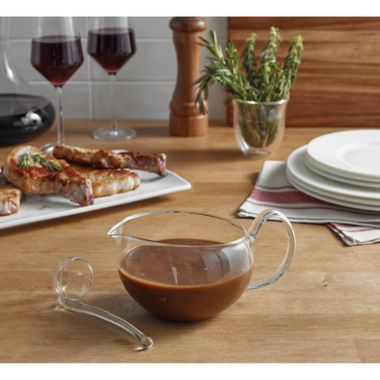 Our Table&trade; Gravy Boat with Ladle. View a larger version of this product image.