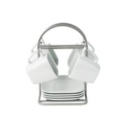Our Table&trade; Hayden 9-Piece Espresso Set in White