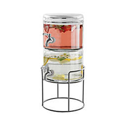 Our Table&trade; 2-Gallon Double Beverage Dispenser with Stand