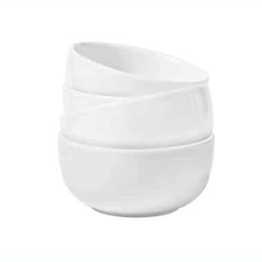 Our Table&trade; Ceramic Pinch Bowls in White (Set of 4). View a larger version of this product image.