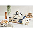 Alternate image 1 for Our Table&trade; 10.56 qt. Insulated Casserole Tote in Cream/Blue