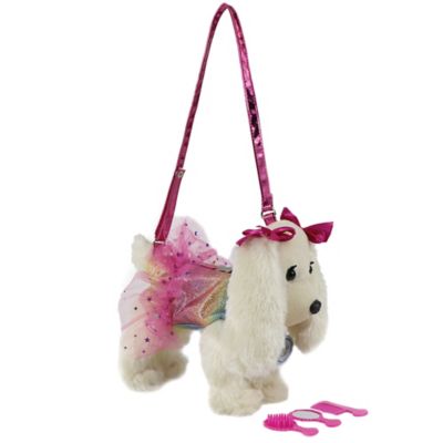 Poochie and Co.&reg; Lizzy with RB Disco and Tutu Purse