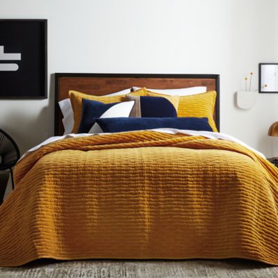 King Steel Grey Tribeca Living CAPRIQUIKIST Velvet Oversized Quilt Set King Steel Grey Tribeca Living CAPRIQUIKIST Velvet Oversized Quilt Set
