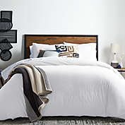 Studio 3B&trade; Woven Stripe 3-Piece Full/Queen Comforter Set in White